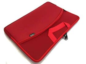 Bolsa Capa Para Notebooks Vermelho 15.6 Pasta Neoprene