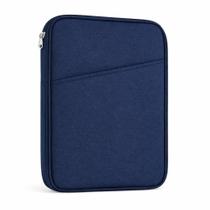 Bolsa Capa Protetora Universal para Tablet 11 a 14 Polegadas em Lona Impermeável Porta Documentos A4 com Bolsos Cor:Az