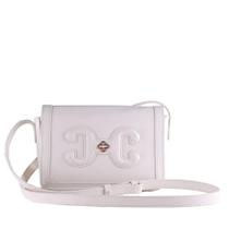Bolsa Capodarte Feminina Tiracolo 4605321 Rafia Off White