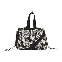Bolsa Carioca Farm Universitária Floral Caju Original -