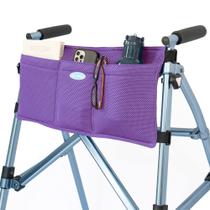 Bolsa Carry-All Top Glides para Stander Folding Walkers Purple