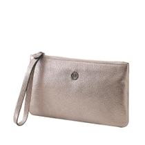 Bolsa Carteira Clutch de Couro Mariart Cambará