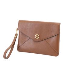 Bolsa Carteira Clutch de Couro Mariart Luciana