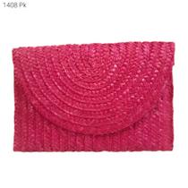 Bolsa Carteira Clutch de Mão em Palha / Ráfia 1408