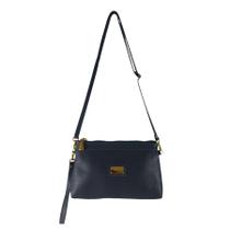 Bolsa Carteira Clutch Topgrife Couro Azul Marinho