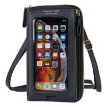 Bolsa Carteira com Bolso Separador para Celular