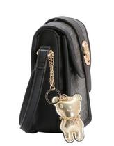 Bolsa Carteira Feminina Chenson Basic Monograma Preto