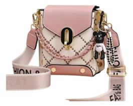 Bolsa Carteira Feminina Festa Divisão Chaveiro