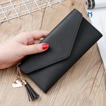 Bolsa Carteira Feminina Porta Cartões OEM Couro Grande 18 e 5x9x2cm Preto Kit 2 Unidades Feminino Bolsa Carteira Feminina Porta Cartões OEM Couro Grande 18 e 5x9x2cm Preto Kit 2 Unidades Feminino