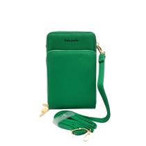 Bolsa Carteira Feminina Transversal Alça Tiracolo Luxo Cluth Festa com Porta Cartão e Celular 3 Divisórias Bella Paulla