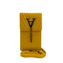 Bolsa carteira feminina transversal porta celular