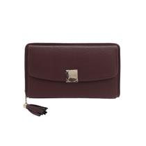 Bolsa carteira feminina transversal porta celular