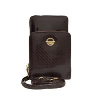 Bolsa carteira feminina transversal verniz alça tiracolo com porta cartão e celular