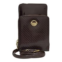 Bolsa Carteira Feminina Transversal Verniz Textura Trançada Alça Tiracolo Removível Fecho Dourado Ombro Bolsa Carteira Feminina Transversal Verniz Textura Trançada Alça Tiracolo Removível Fecho Dourado Ombro