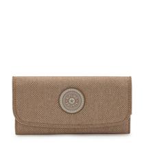 Bolsa Carteira Kipling Money Land Dotted D Beige Bolsa Carteira Kipling Money Land Dotted D Beige