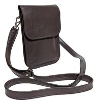 Bolsa Carteira Porta Celular Feminina Com Tampa 100% Couro Bolsa Carteira Porta Celular Feminina Com Tampa 100% Couro