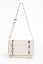 Bolsa Carteiro de Couro Animal Print