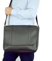 Bolsa Carteiro Pasta Transversal Regulável para Notebook Masculino 2 Cores 191 - Bolsa Carteiro Pasta Transversal Regulável para Notebook Masculino 2 Cores 191 -