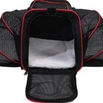 Bolsa Casa Para Pet Até 9Kg Transporte Viagem Expansível Avião Premium Cão Gato Animais Estimação