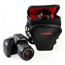 Bolsa Case Canon Fotográfica Para Câmera DSLR Lente e Bolso Acessórios