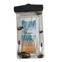 Bolsa Case Estanque Prova Dágua Celular Até 6.7 Polegadas Universal Touch Preto