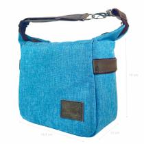 Bolsa Case Para Câmeras Instax - Azul