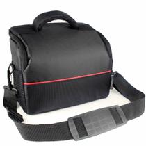 Bolsa Case Porta Câmeras e Lentes Tiracolo Pendurar no Ombro - M (26x19x14cm)