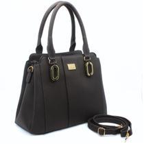 Bolsa Casteliê Casual Detalhes Feminina - Preto Bolsa Casteliê Casual Detalhes Feminina - Preto