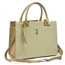 Bolsa Castelo Caninana Trançada Bicolor Grande Feminina Bolsa Castelo Caninana Trançada Bicolor Grande Feminina