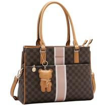 Bolsa Casual 3 Divisões Monograma Feminina Chenson 84765