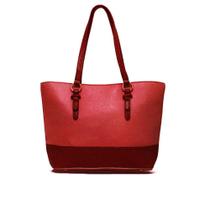 Bolsa Casual com Detalhes Dourados