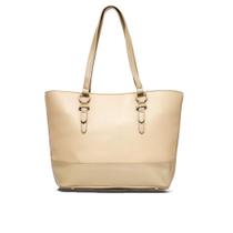 Bolsa Casual com Detalhes Dourados