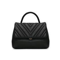 Bolsa Casual com Pesponto Chevron