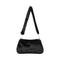 Bolsa Casual De Ombro Com Estampa De Animal Para Mulheres, Bolsa Transversal De Pelúcia Com Estampa