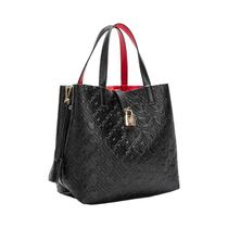 Bolsa Casual De Ombro Grande Para Mulheres Em Couro PU Com Letras Em Relevo Marca De Moda CH