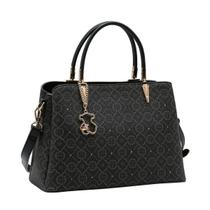Bolsa Casual Feminina Chenson Classic Cristal 3485354 Preto