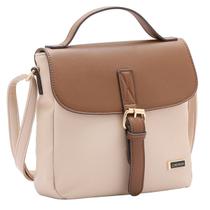 Bolsa Casual Feminina Chenson Ref 3484637-4 Bege