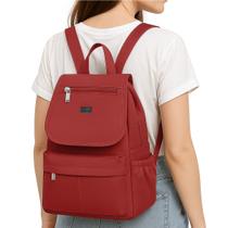 Bolsa Casual Media Feminina Mochila Pequena Escolar Trabalho Alça De Mao
