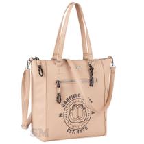 Bolsa Casual Moderna Nova Coleção Garfield Bege/Nude - Semax