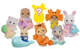 Bolsa Cega Calico Critters Baby Sea Friends - Com Boneca e Acessório