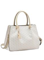 Bolsa Chenson Alça de Mão Feminina Original Monograma Baby Urso Nude