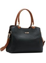 Bolsa Chenson Atemporal Preta Elegante Alça de Mão