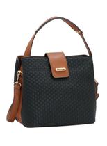 Bolsa Chenson Duo Colors - Alça de Mão - Preto - Original