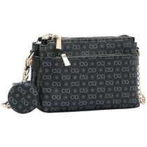 Bolsa Chenson Elegance 3485408 Tiracolo Com Alça Ajustável Removível E Chaveiro Redondo