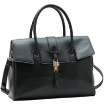 Bolsa Chenson Executiva Elegante Pasta Feminina 3485638 Cor:Preto