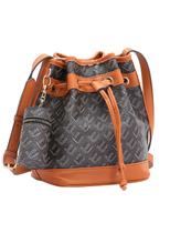 Bolsa Chenson Feminina Café Monograma Pontilhado 3484736