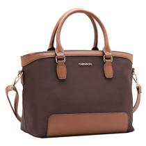 Bolsa Chenson Feminina Microfibra Mão e Transversal 3184596 Cor:Café