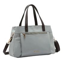 Bolsa Chenson Feminina Microfibra Mão e Transversal 3185113 Cor:Cinza Bolsa Chenson Feminina Microfibra Mão e Transversal 3185113 Cor:Cinza