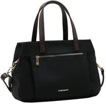 Bolsa Chenson Feminina Microfibra Mão e Transversal 3185113 Cor:Preto