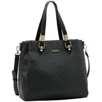 Bolsa Chenson Grande Elemento Gráfico Feminina 3485611 Cor:Preto